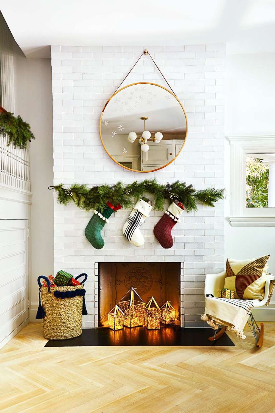 Empty Fireplace Ideas - How to Style a Non-Working Fireplace