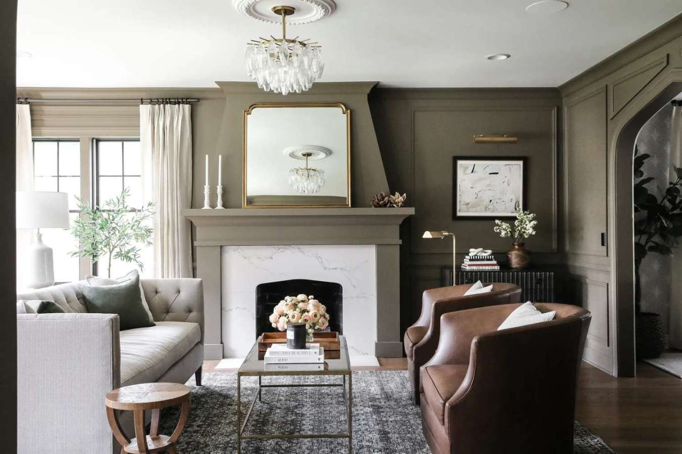 Gorgeous Painted Fireplace Ideas