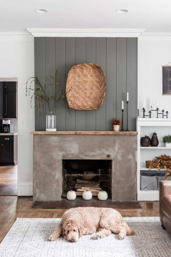 Modern Farmhouse Fireplace Design Inspiration  Home fireplace