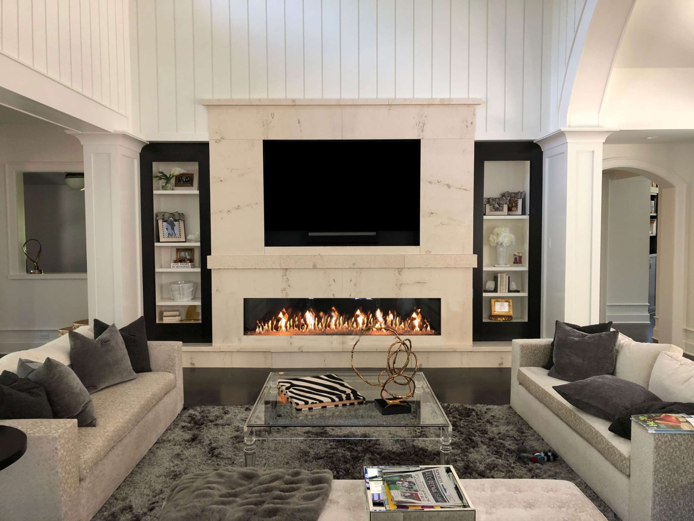 Mounting a TV Above a Fireplace: The Heated Debate - Acucraft