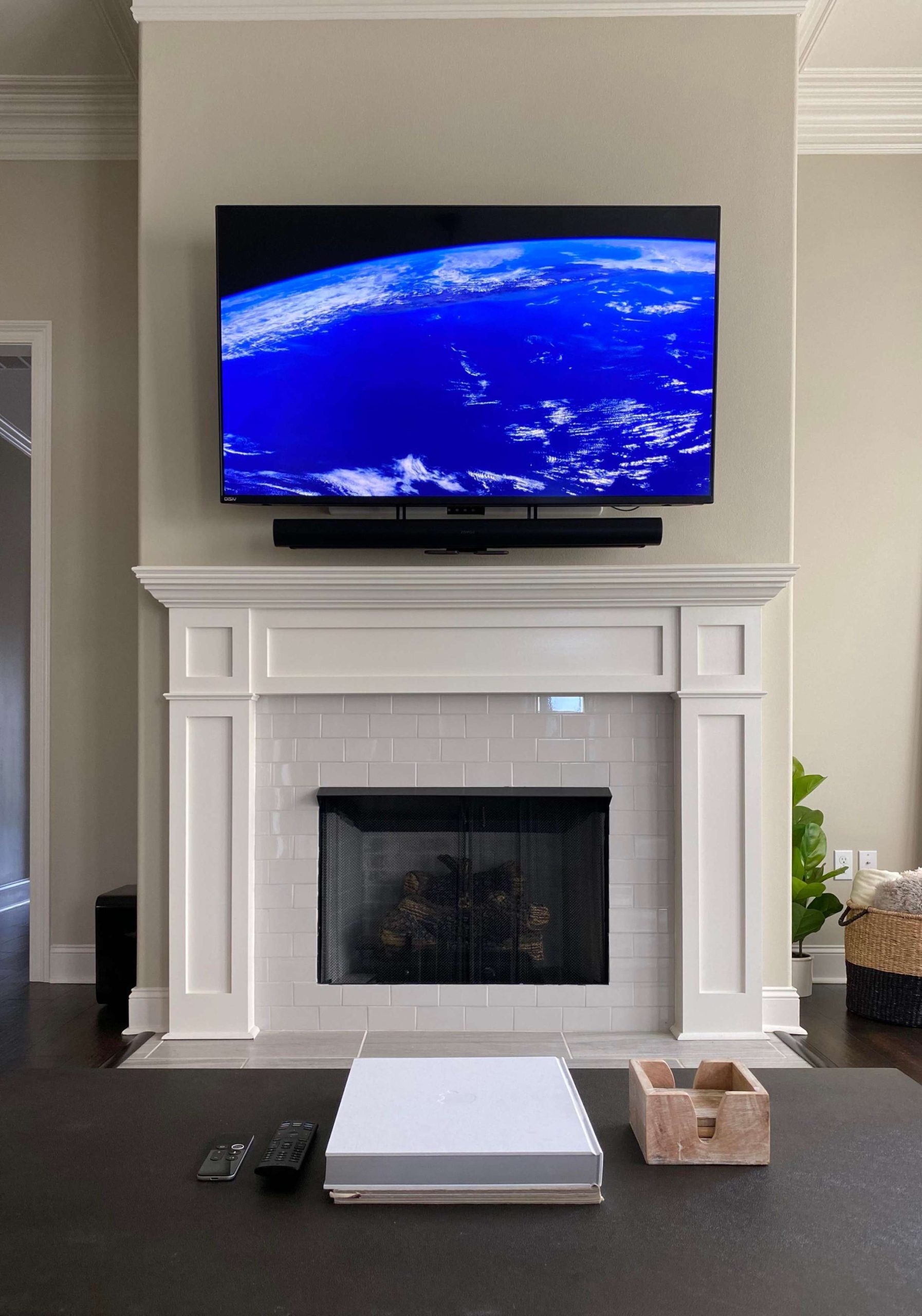 Mounting a TV Above a Fireplace -  Things To Consider