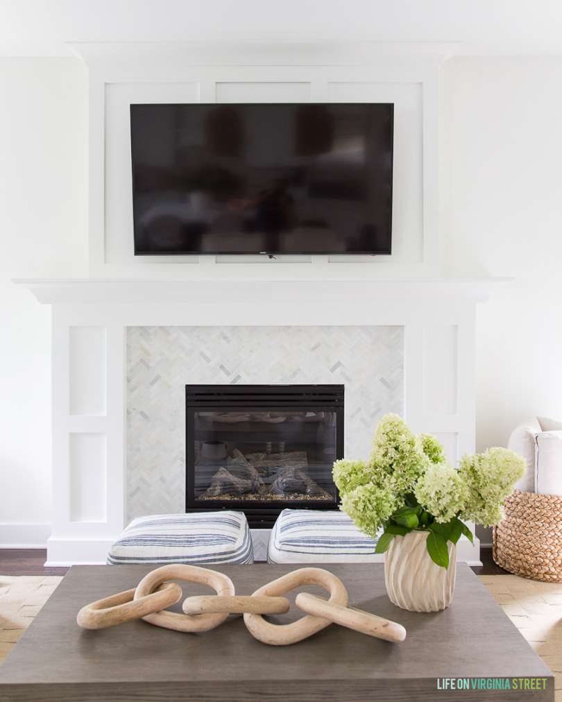 Placing a TV Over Your Fireplace: Design Ideas - Driven by Decor