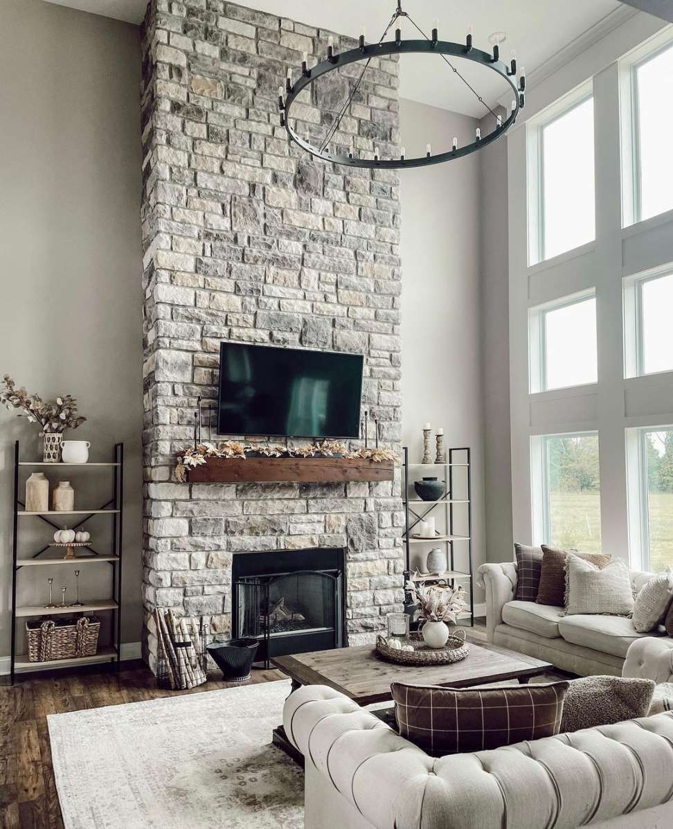 Remarkable Two-Story Fireplace Ideas to Transform Your Living