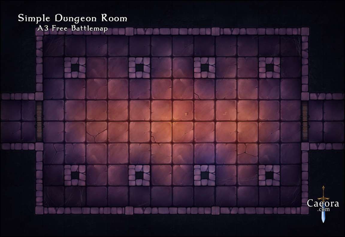 Simple Dungeon Room by Caeora on DeviantArt