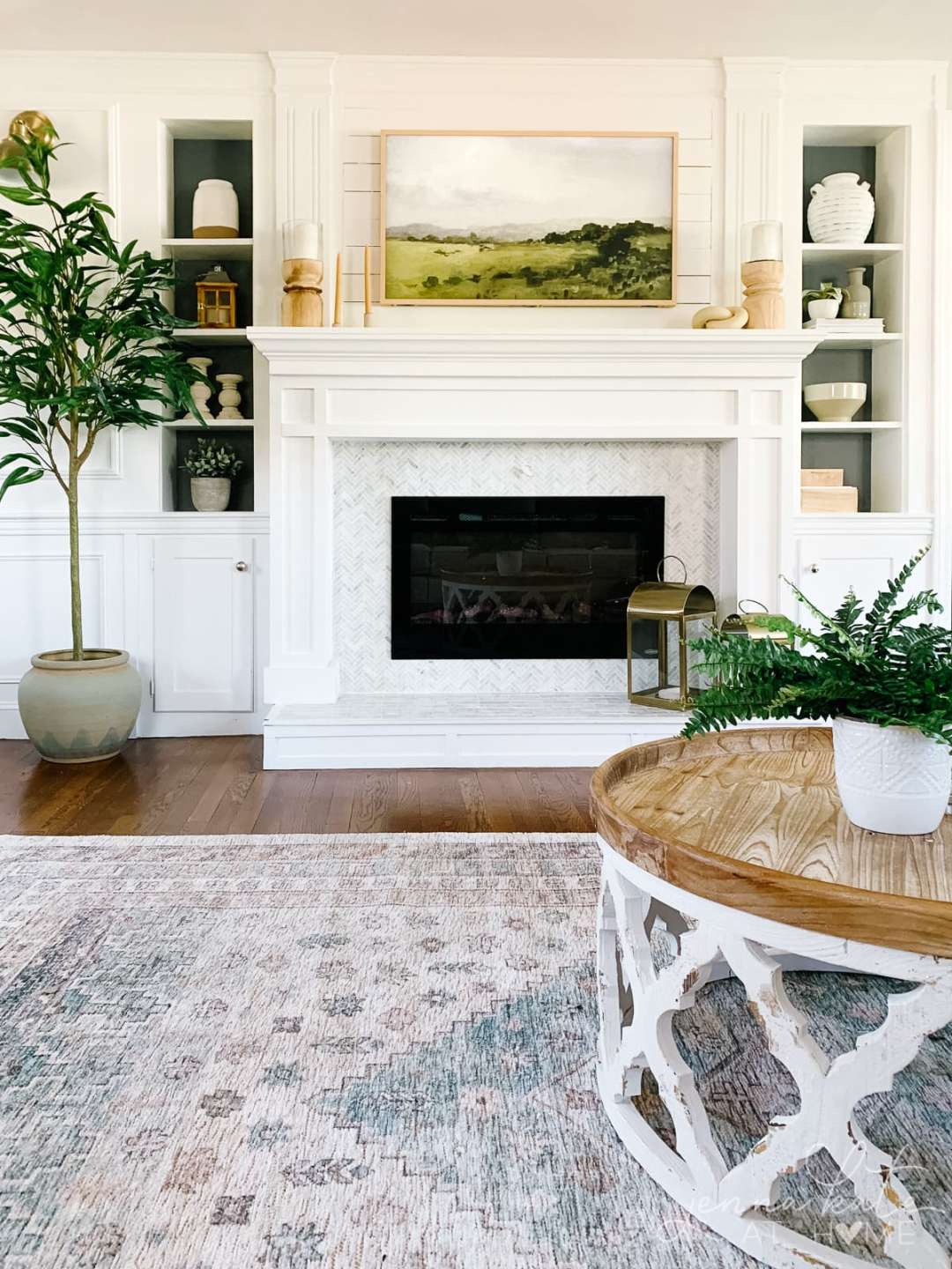 Stunning Fireplace Accent Wall Ideas - Jenna Kate at Home