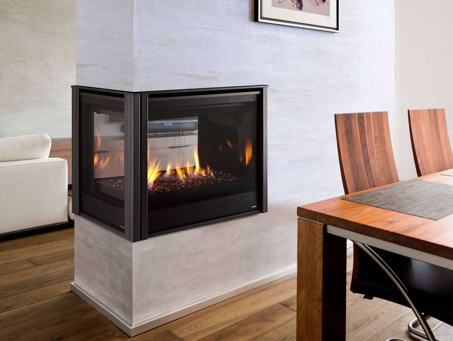 Traditional Fireplace Mantel  Heatilator  Peninsula - Custom