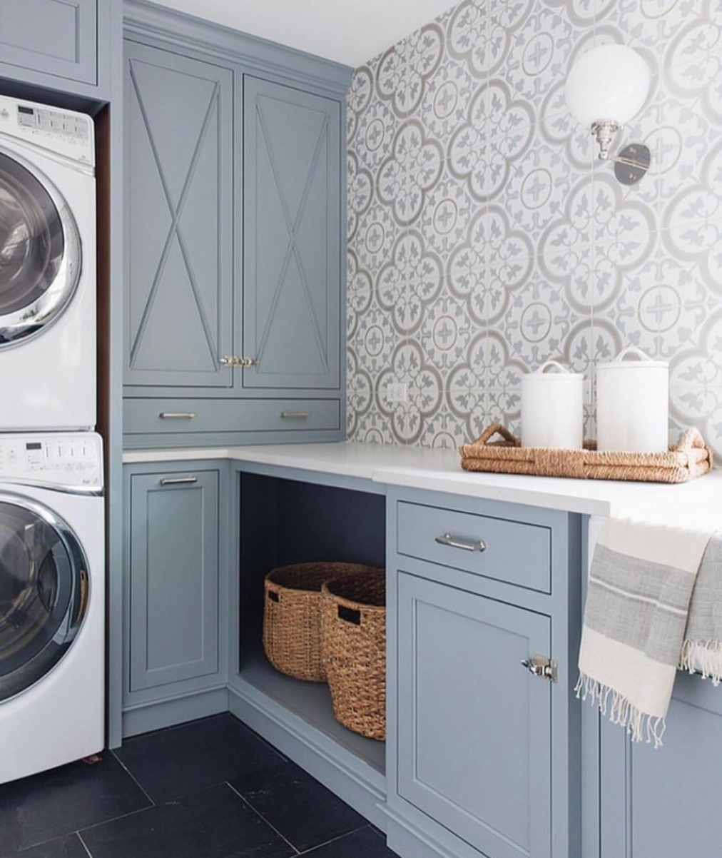 All About the Blues: My Top Blue Choices for Laundry Rooms