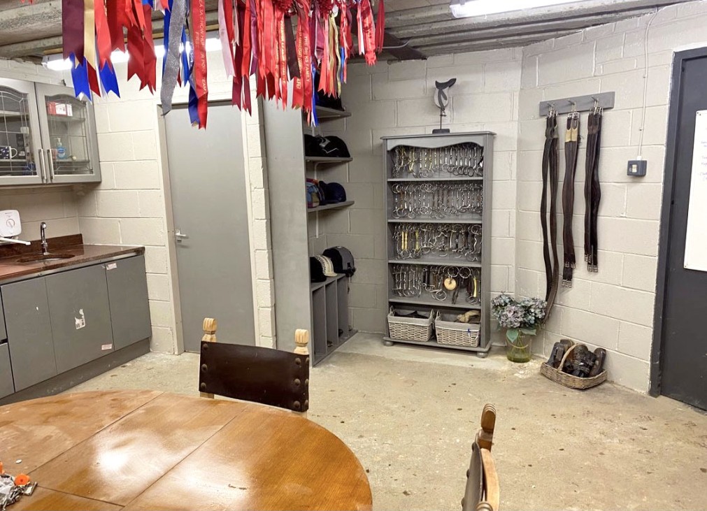 An Organized Tack Room is Full of Perfectly Repurposed Items