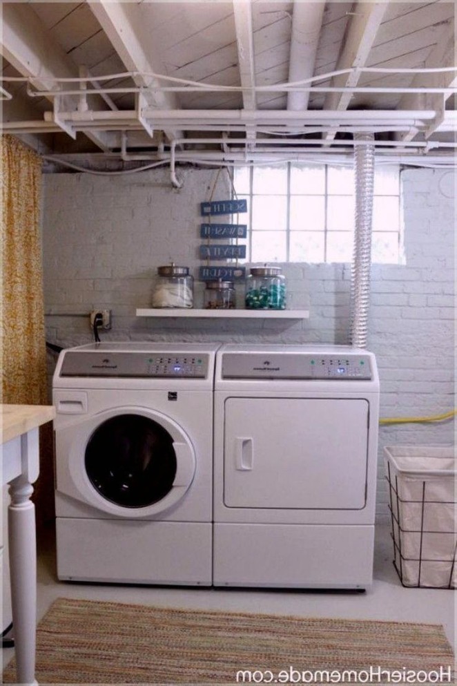 + Basement Laundry Room Ideas (On Decorating, Makeovers, and