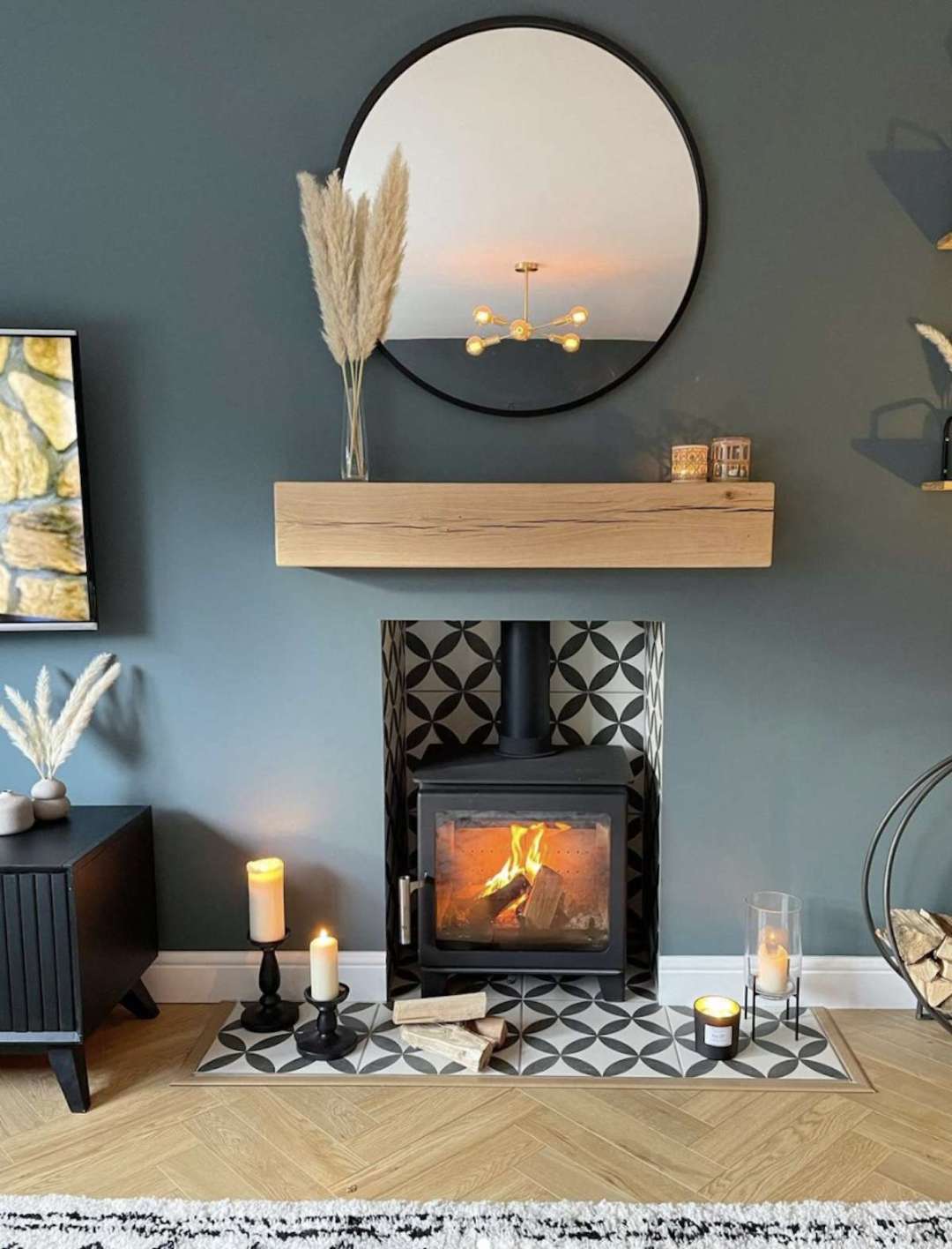 Beautiful Tiled Fireplace Ideas for Every Style