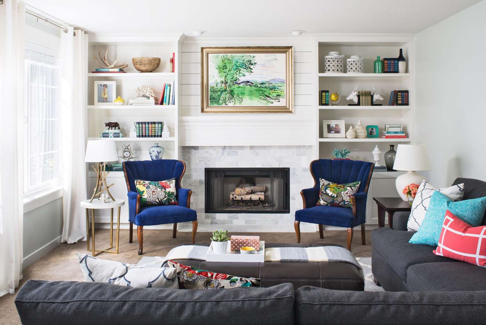 Before-and-After Fireplace Makeovers that Exude Charm and Style