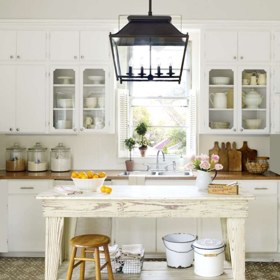 Best Kitchen Lighting Design Ideas  - Farmhouse Kitchen