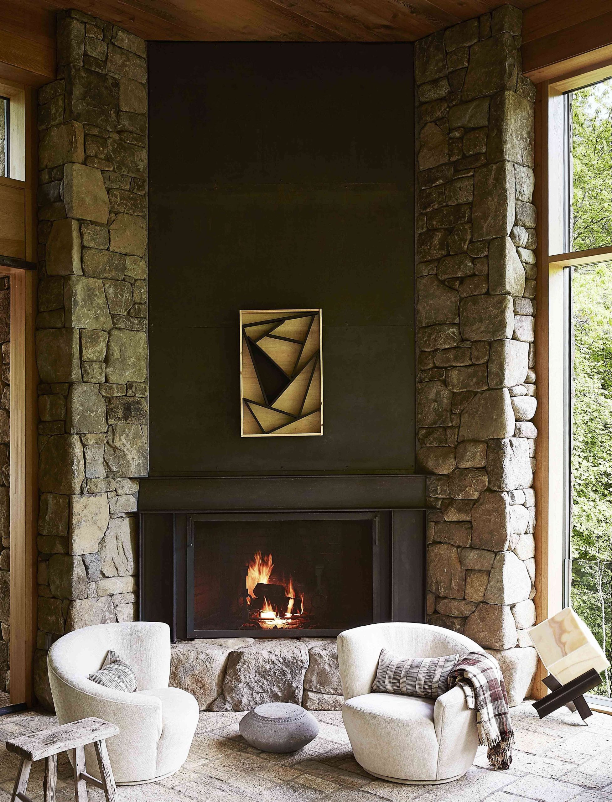 Best Outdoor Fireplace Ideas  - Fire Pit Designs