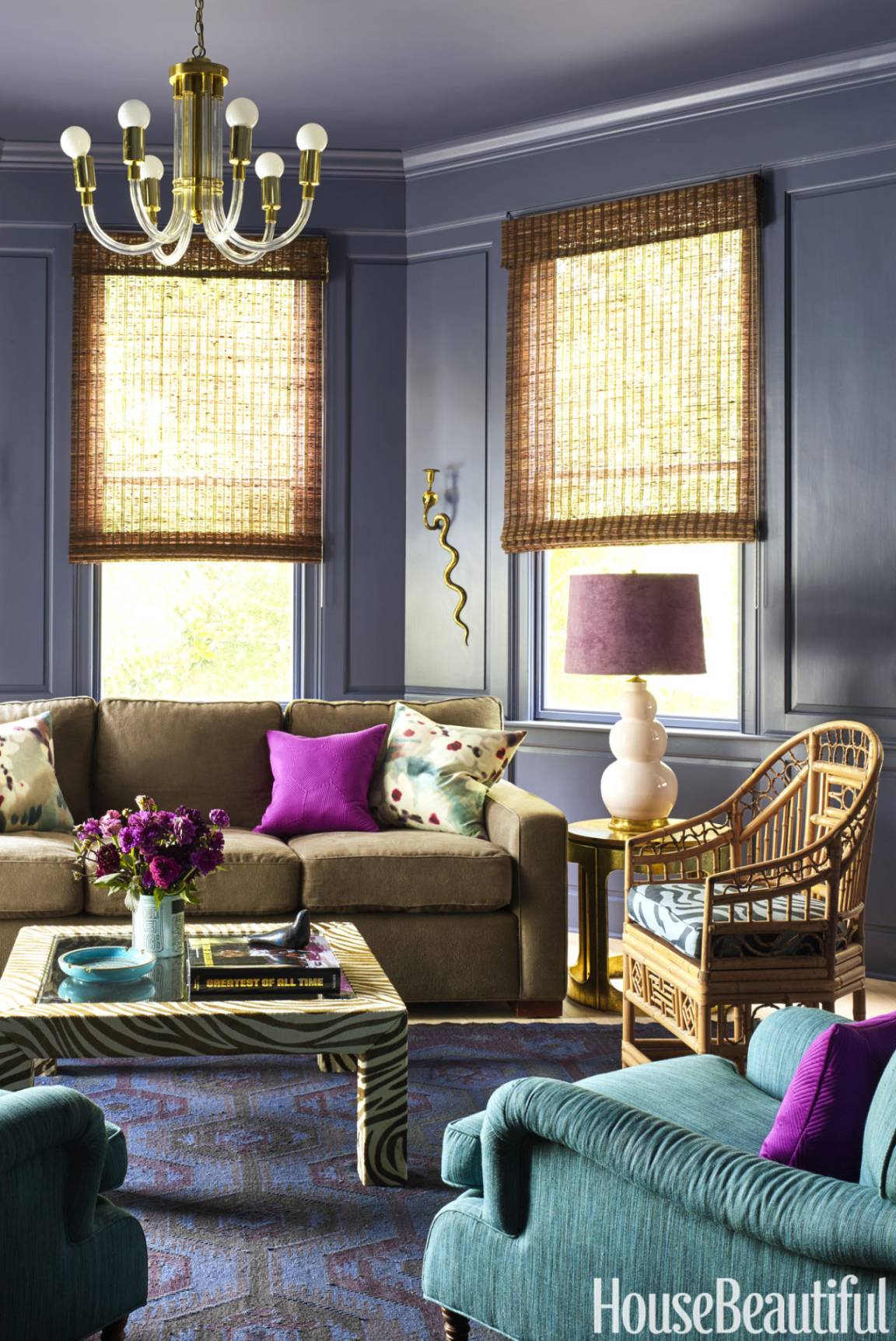 Best Purple Rooms - Lavender, Lilac and Violet Decorating Ideas