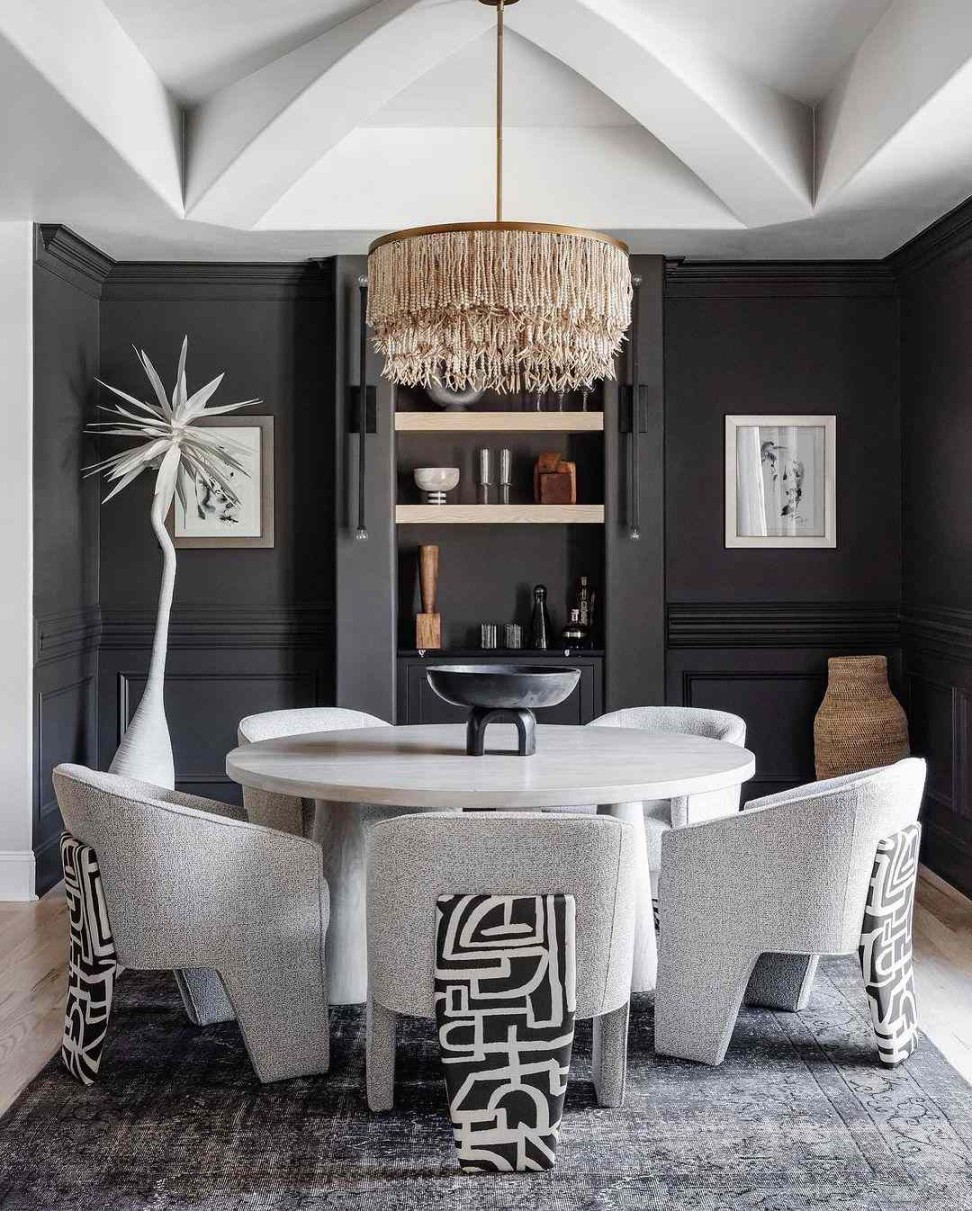 Black Dining Room Ideas That Will Convince You to Repaint