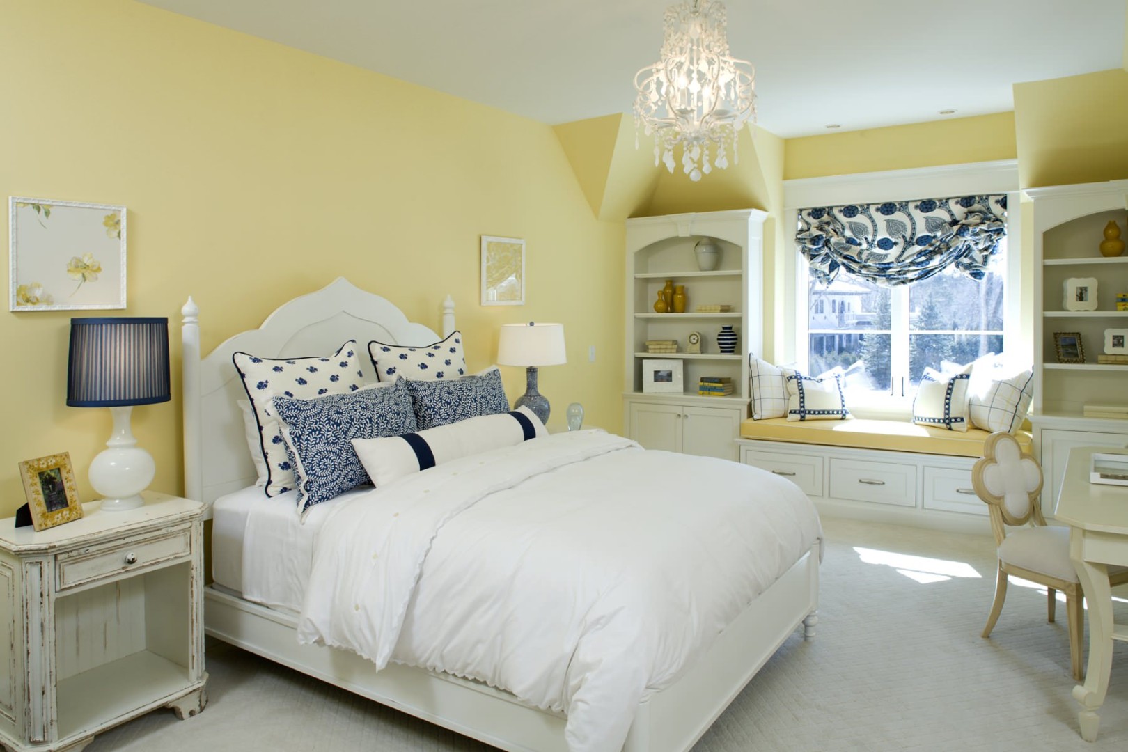 Blue And Yellow Bedroom Ideas And - Photos & Ideas  Houzz