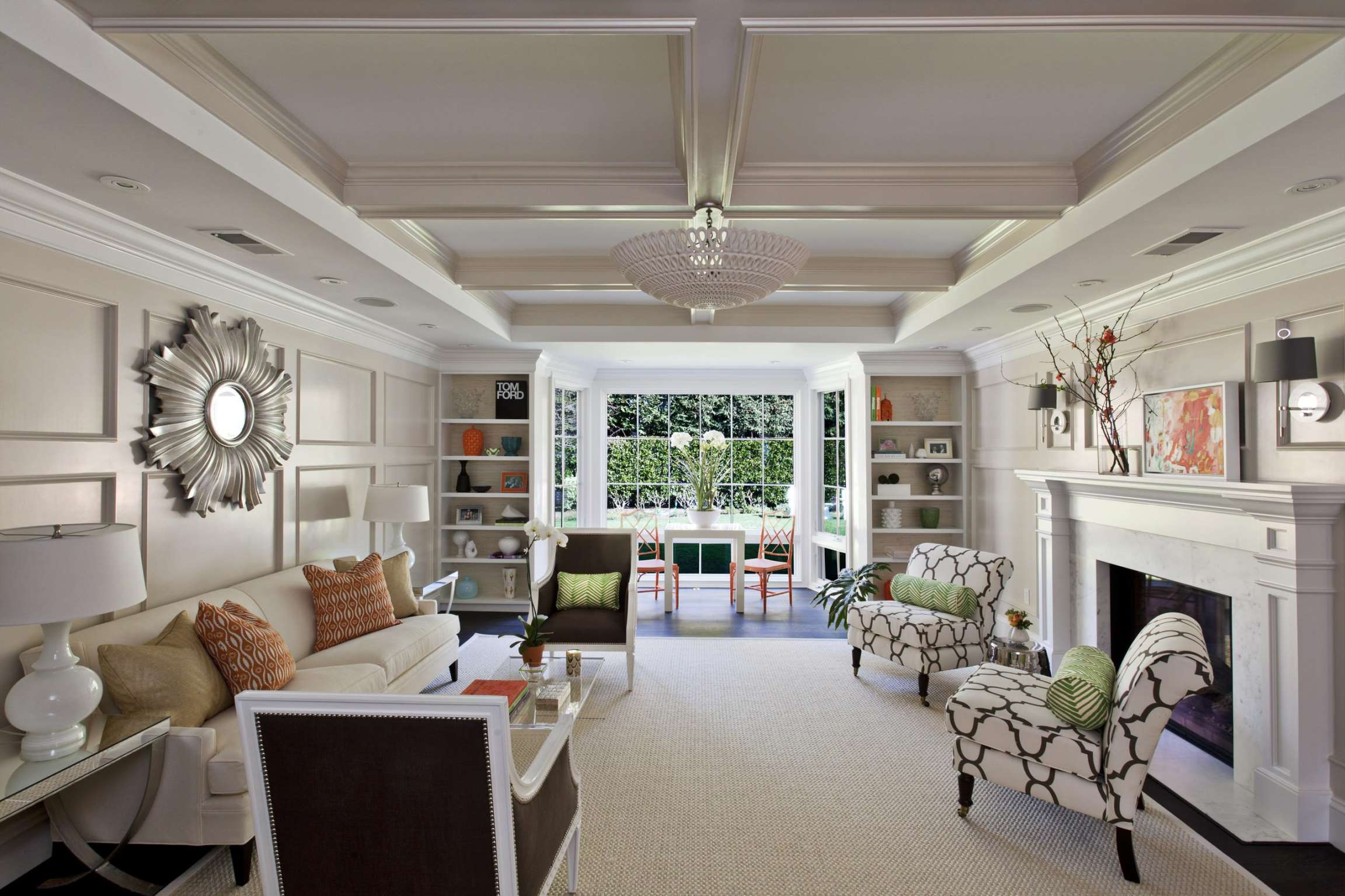 Chairs In Front Of Fireplace - Photos & Ideas  Houzz