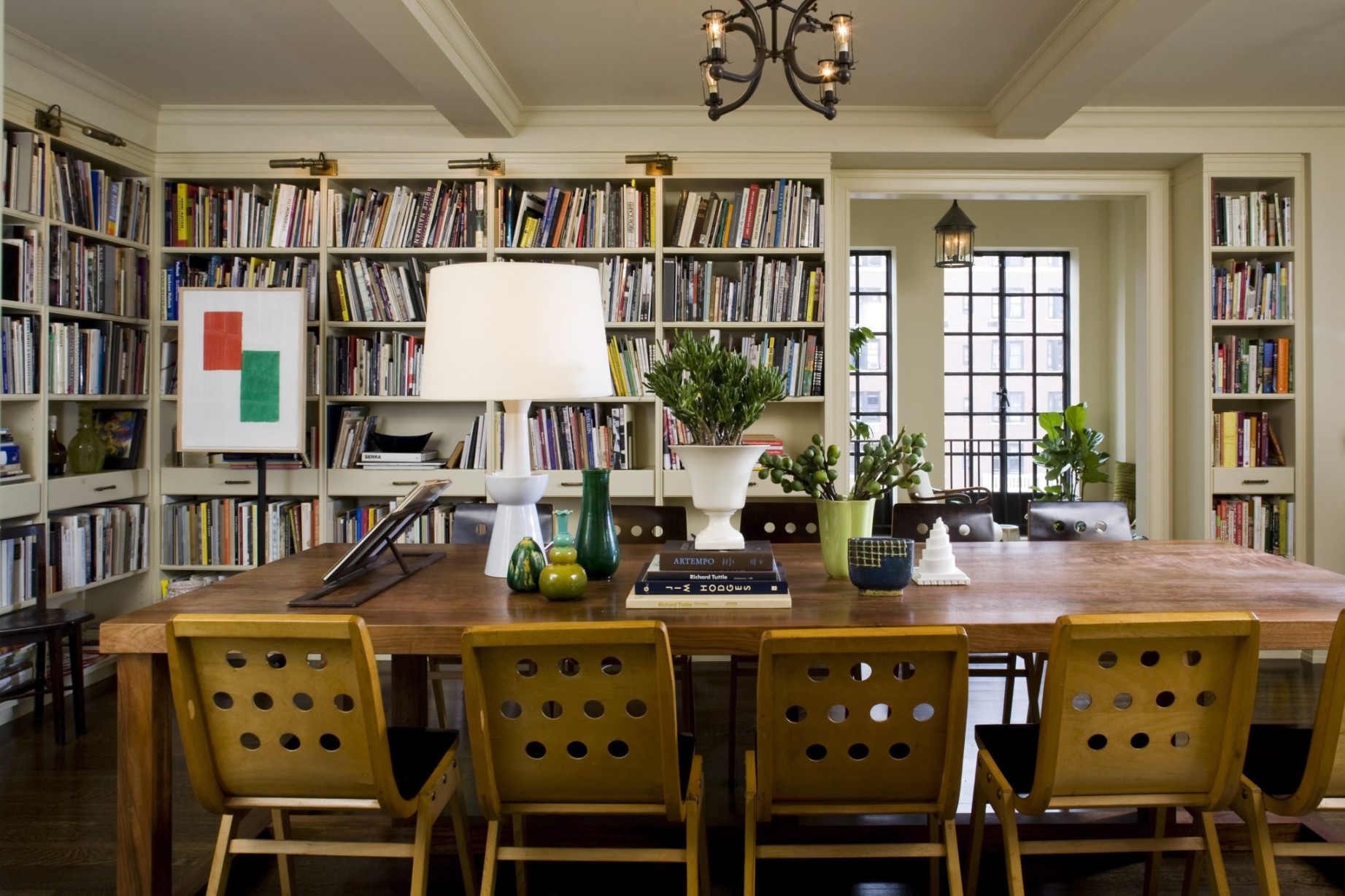 Chic Dining Rooms with Libraries - Chairish Blog