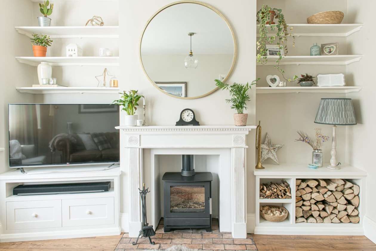 Clever Ideas For Chimney Breasts and Alcoves  Fifi McGee