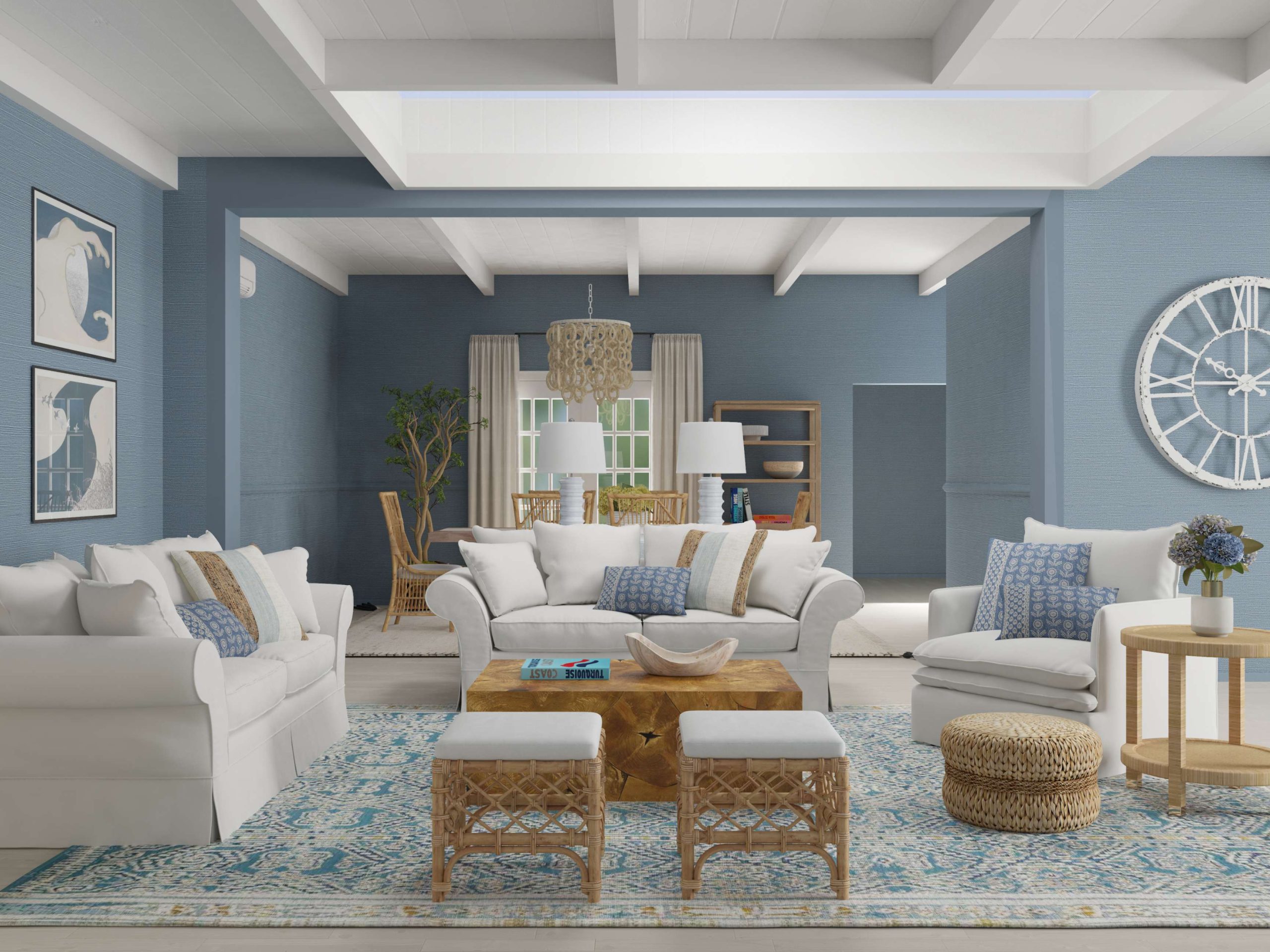 Coastal Living Room Design Ideas Design Ideas & Pictures