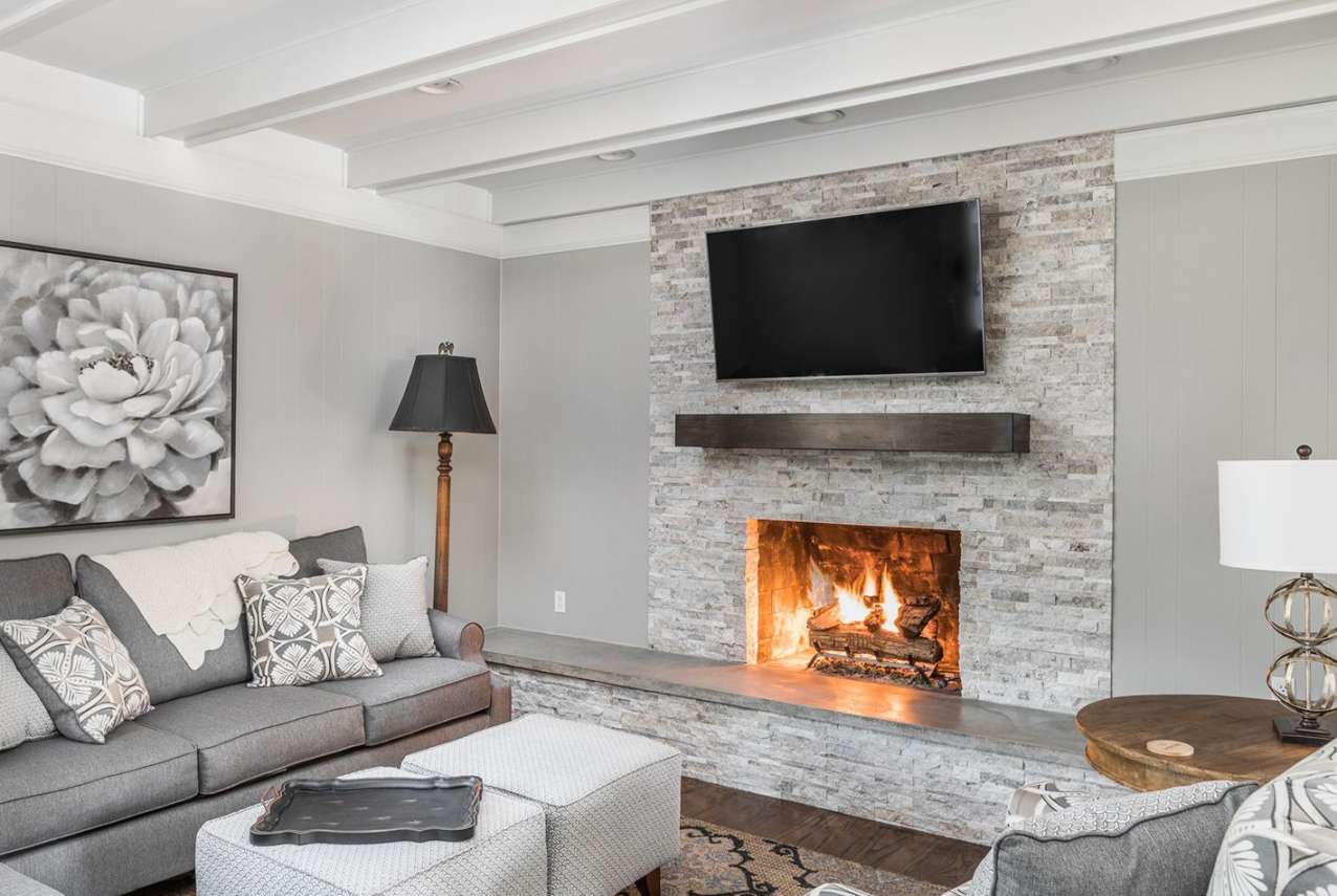 Cozy Fireplace Renovation Ideas - Worthington Design & Remodeling