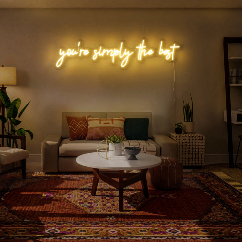 Cozy Neon Signs Ideas For Living Room Decor