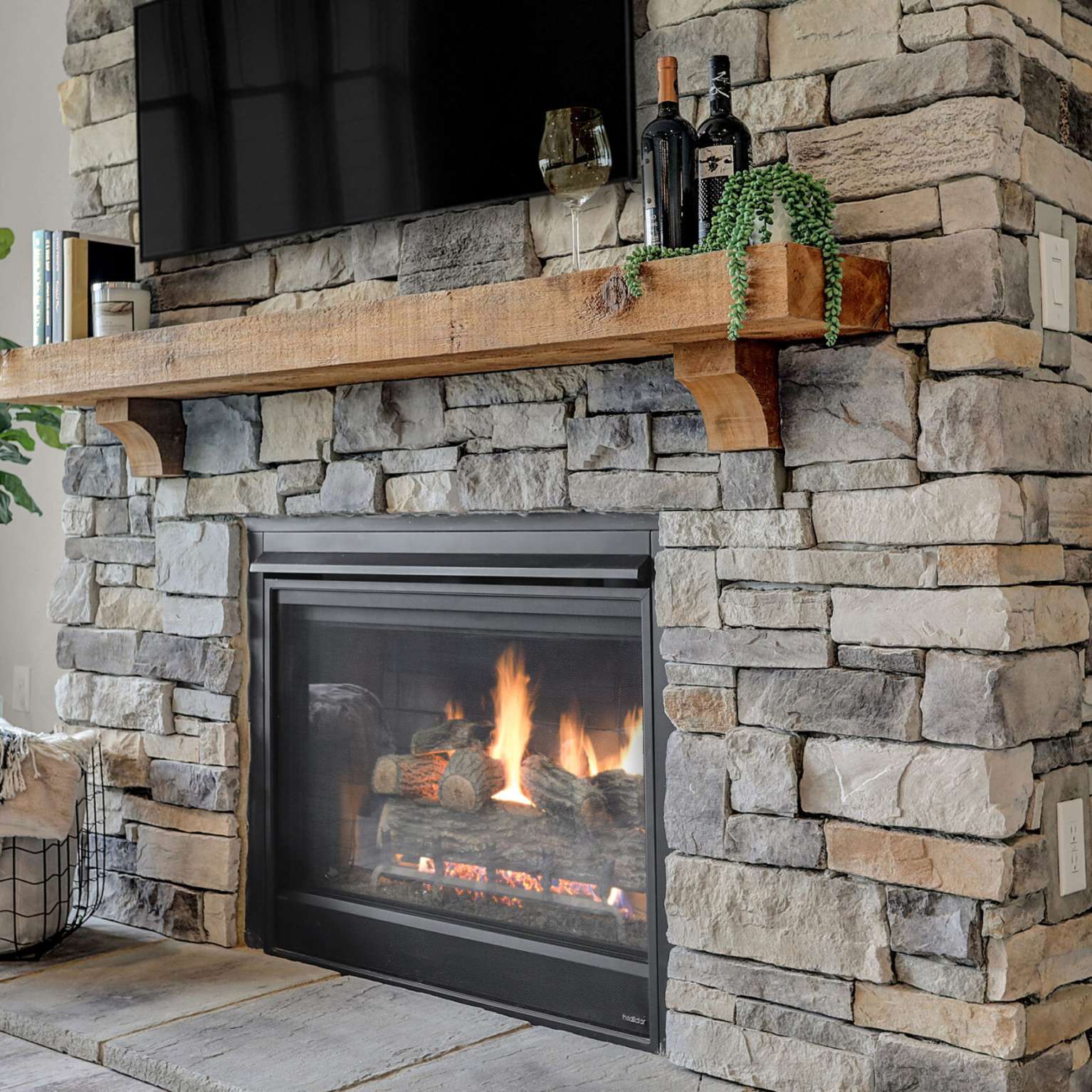 Custom Fireplace Design (Pendleton, IN) - Brick + Ember Outfitters