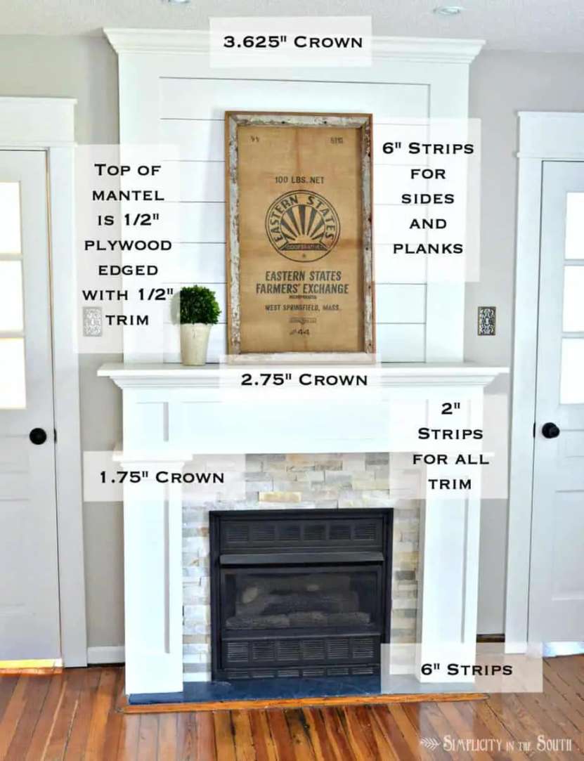 DIY Budget Shiplap Fireplace Surround Makeover – Simplicity in the