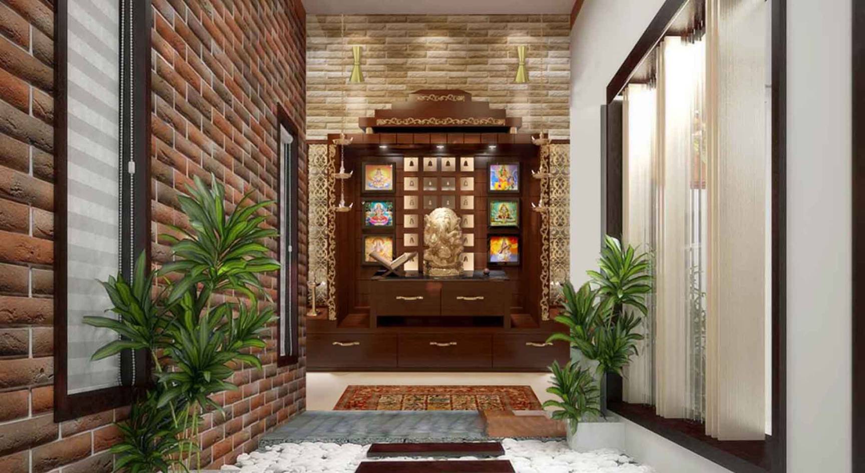 FabModula-Gorgeous Pooja Room Design Ideas for Your Home
