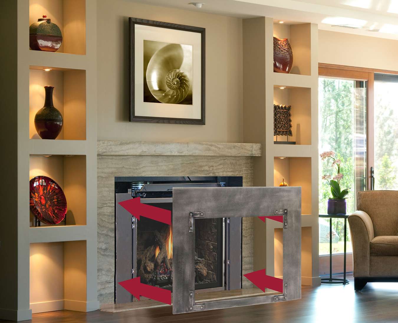Fireplace Insert Surrounds - Stoll Industries