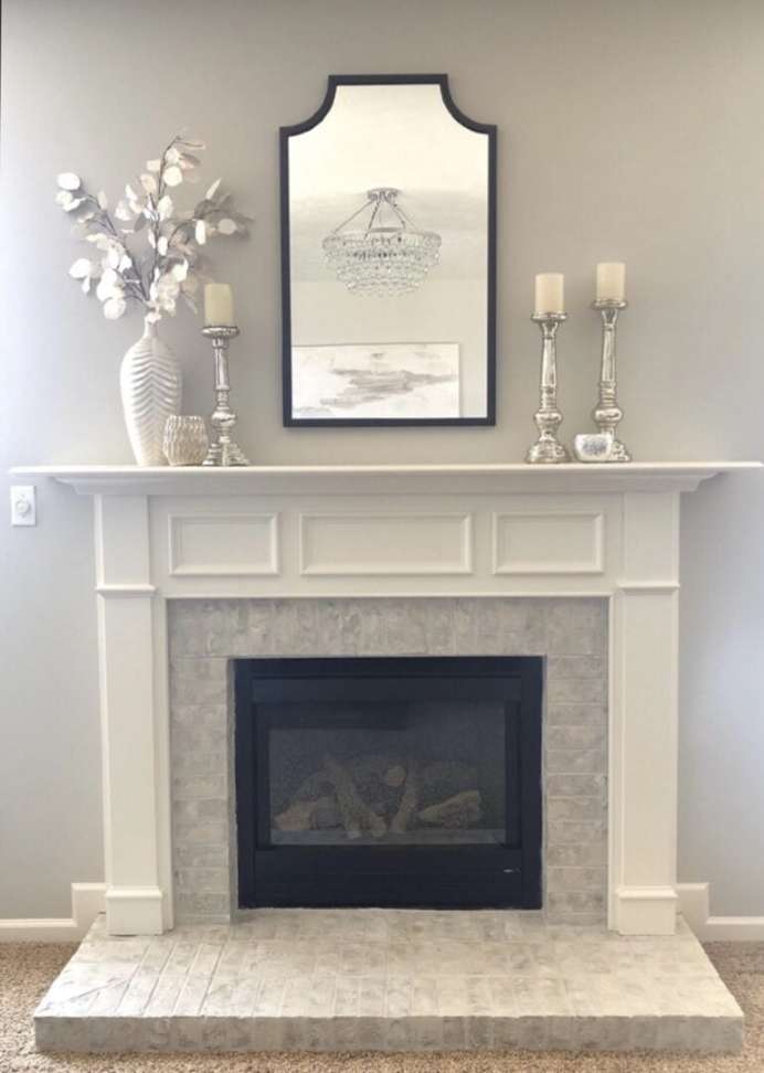 Fireplace Paint Ideas To Transform Your Space - Brick-Anew