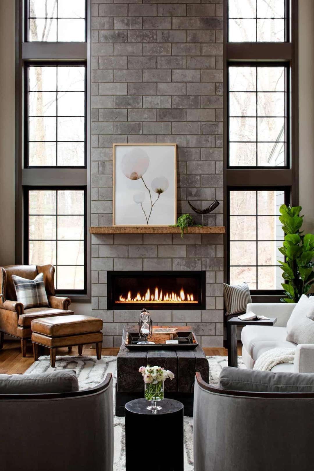 Fireplace Tile Ideas  Fireplace Surround Styles & Design