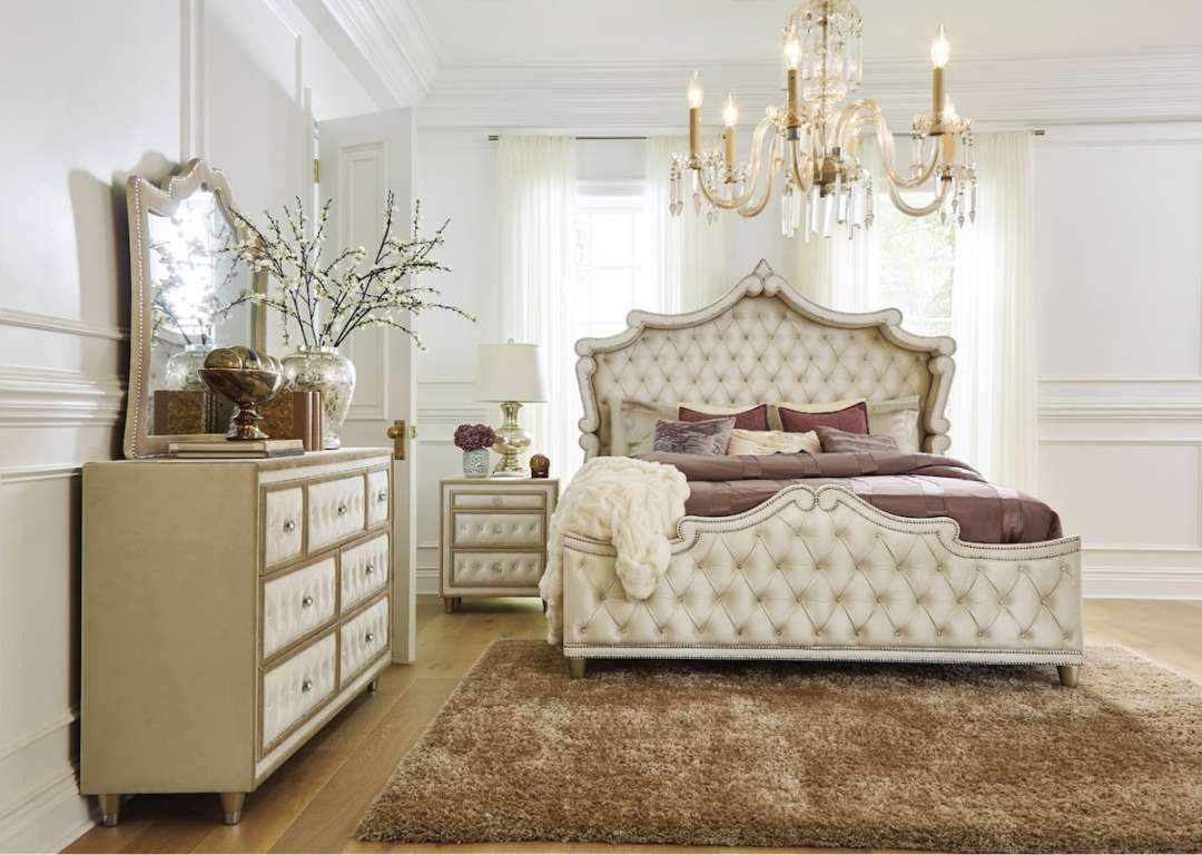 glam bedroom ideas for a beautiful boudoir - Coaster Fine
