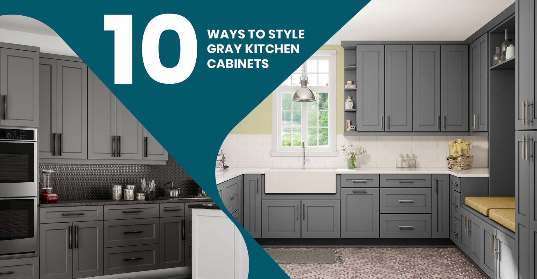 Gray Kitchen Cabinets:  Stylish Design Ideas