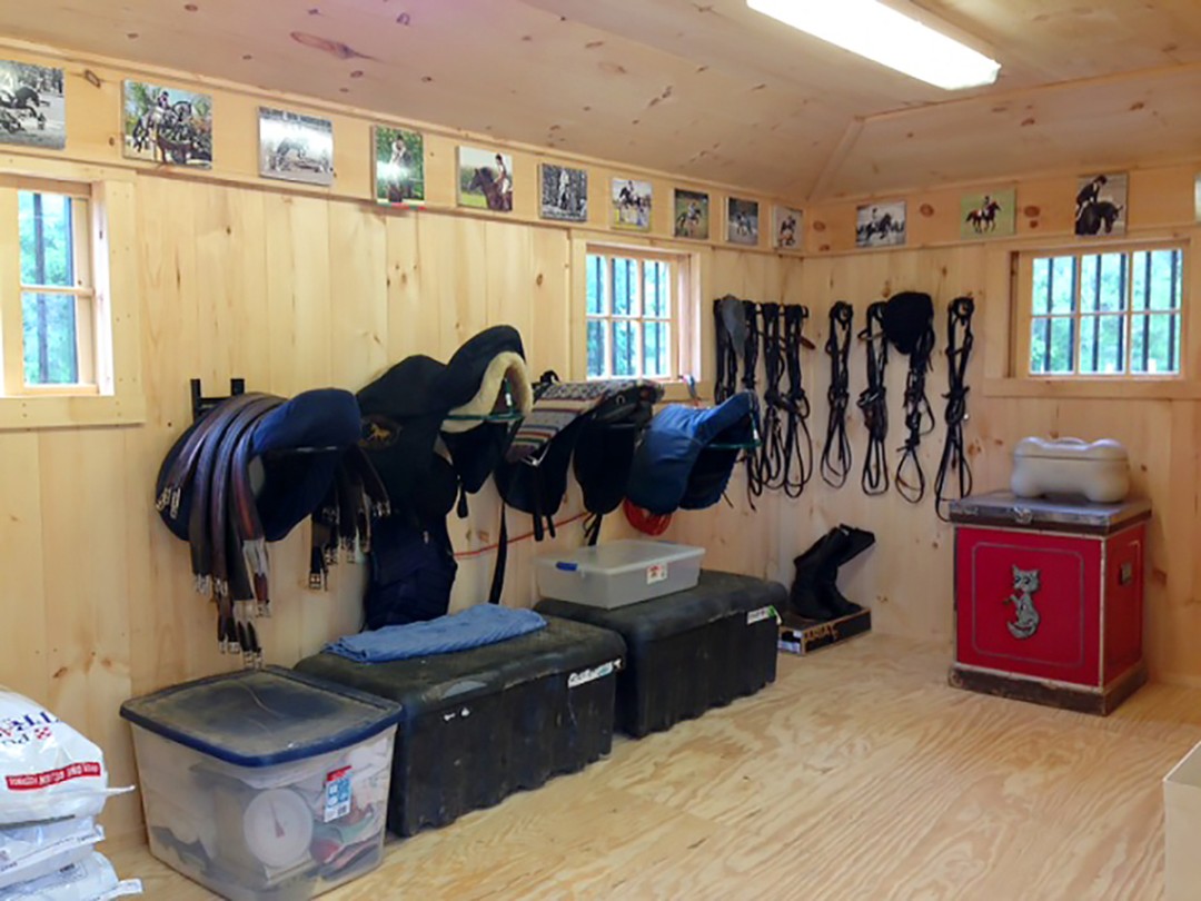 Horse Barn Organization  Barn Tack & Horse Feed Rooms