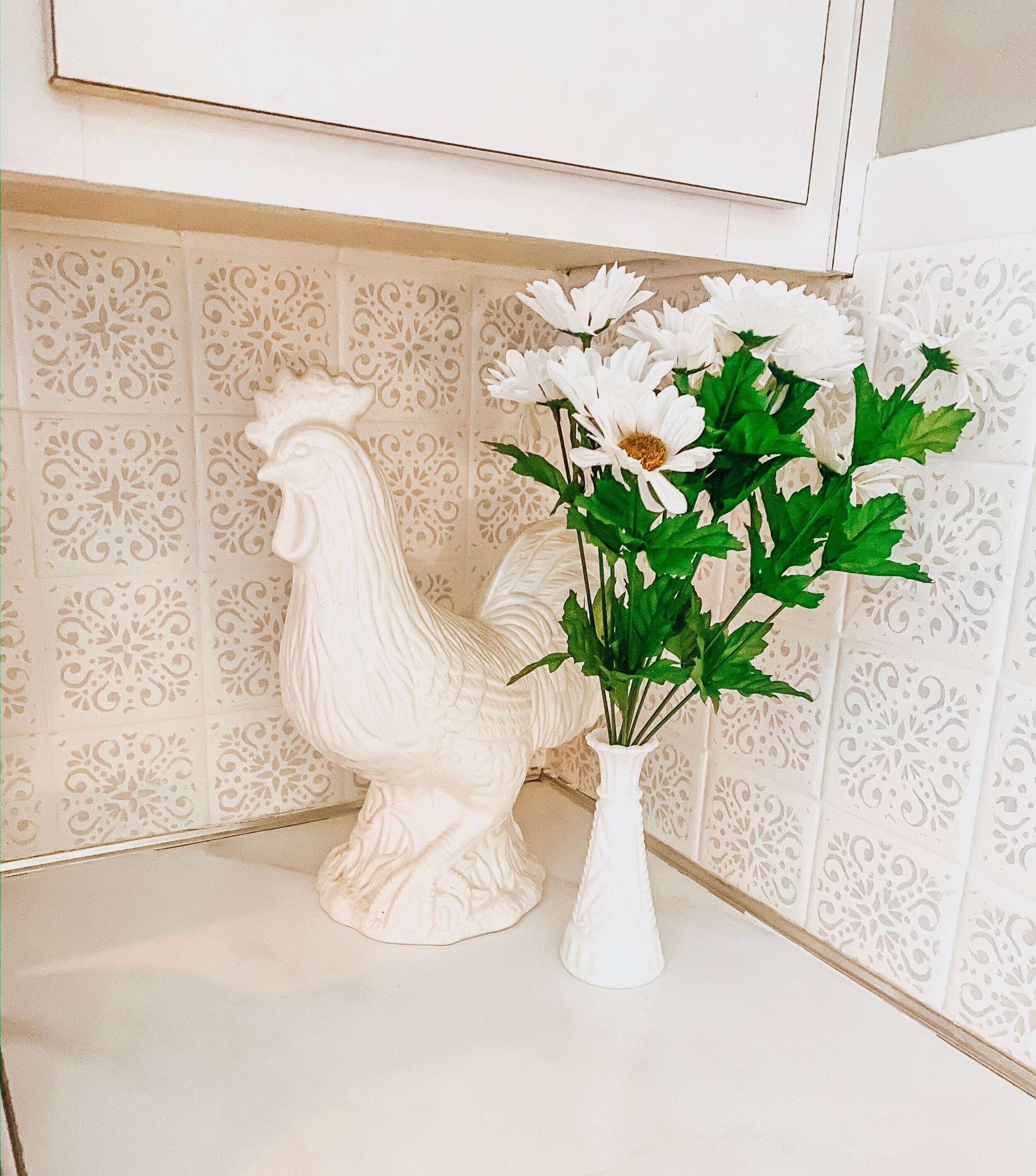 How I Created (and Upgraded My Kitchen) a Farmhouse Backsplash for