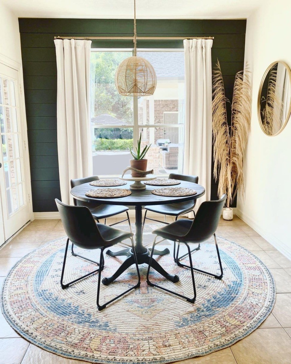 How To Decorate A Round Dining Table -  Ideas  Dining room