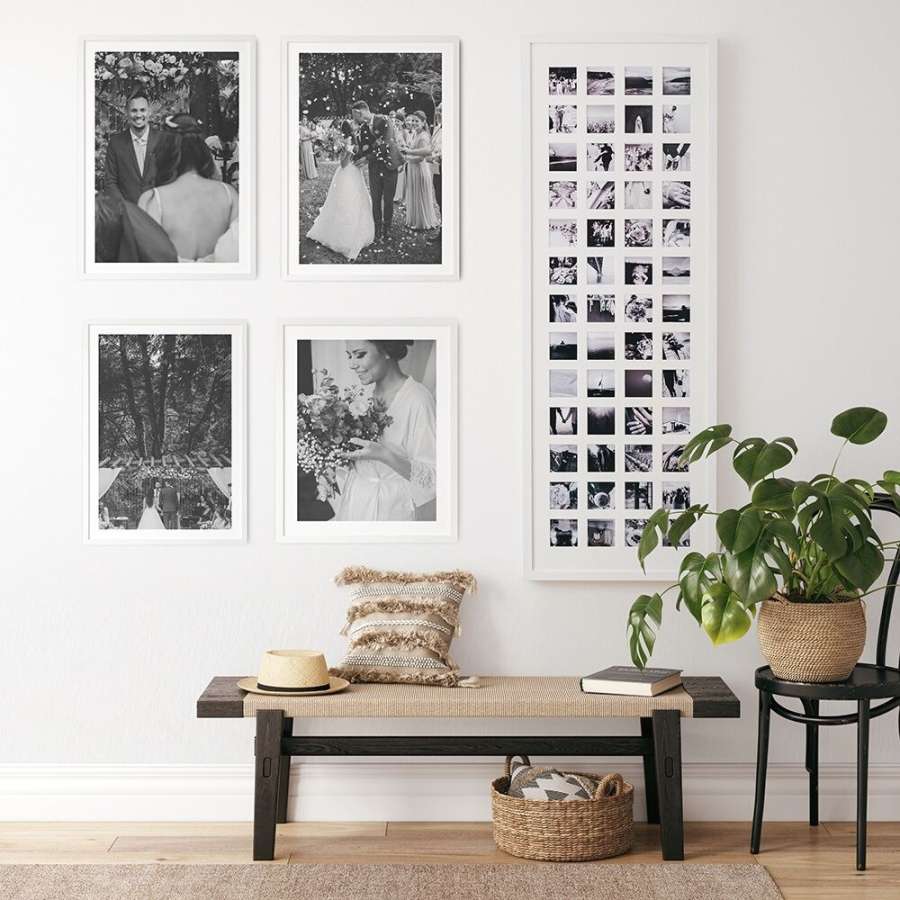How to Design a Wedding Photo Gallery Wall  Inkifi