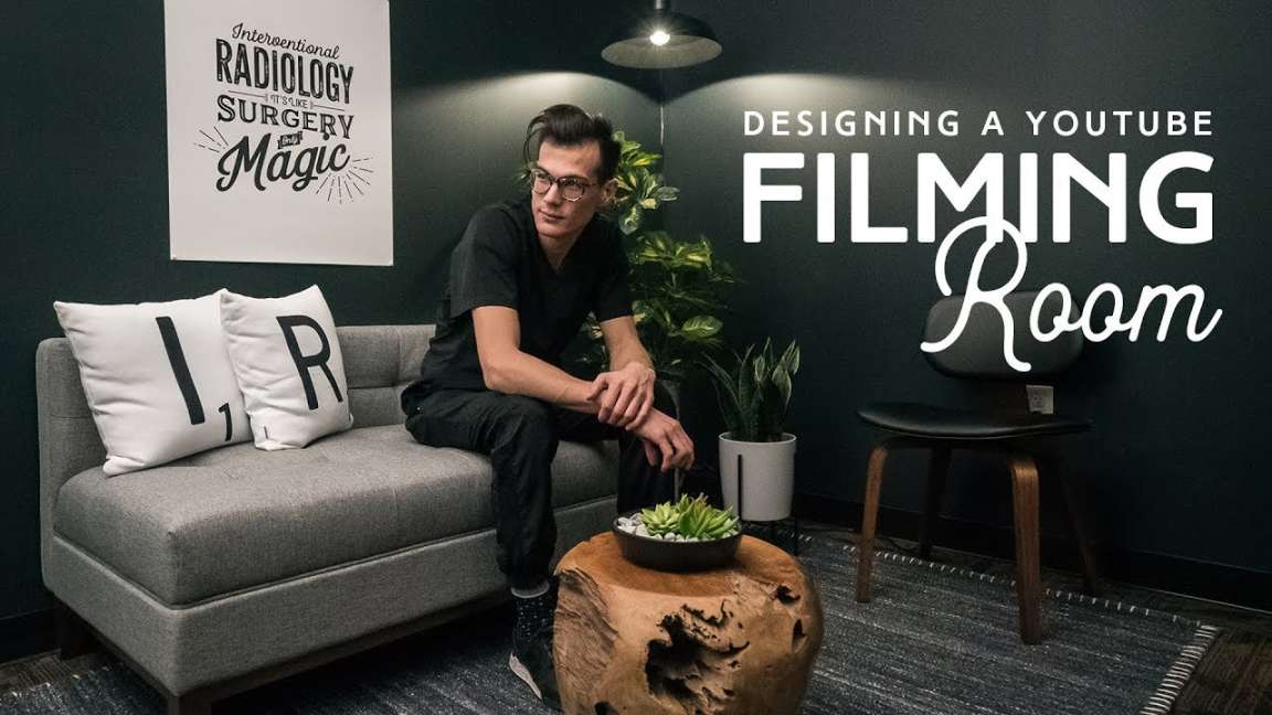 How To Design A YouTube Filming Room