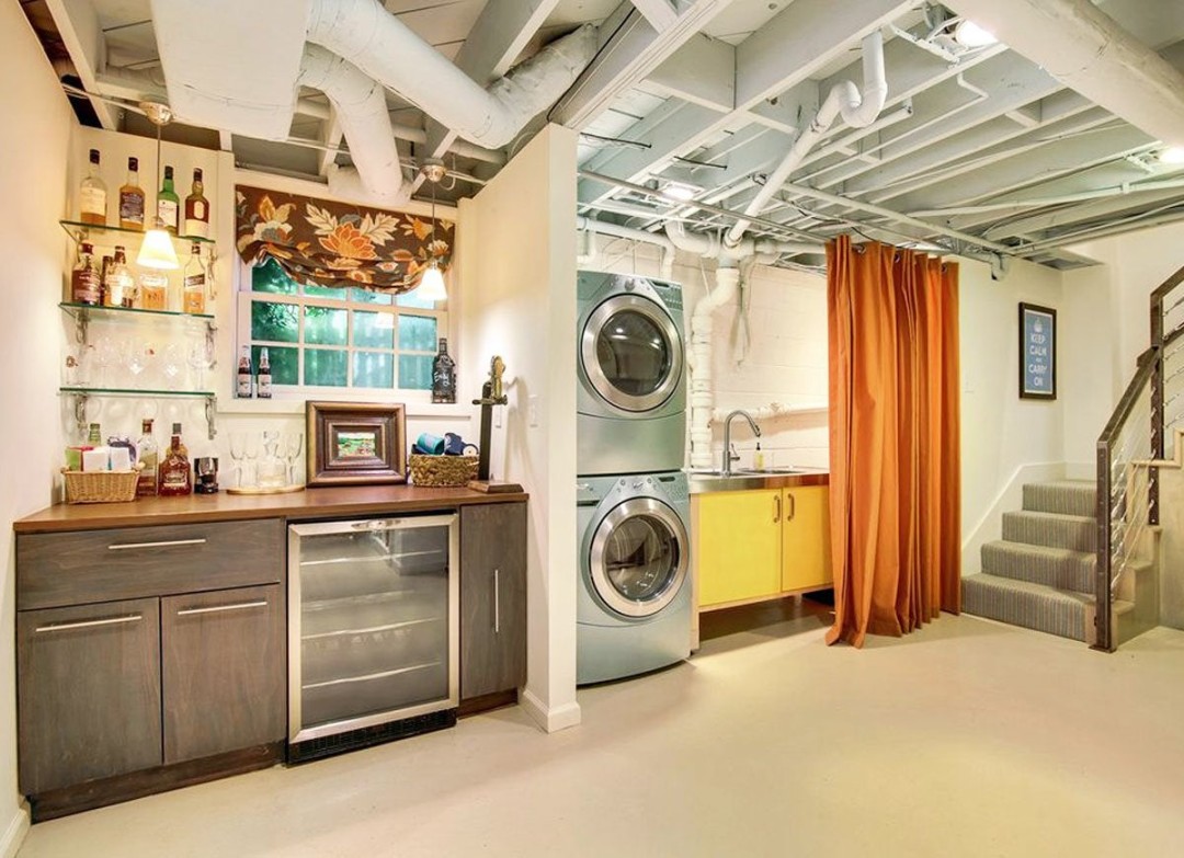How To Make An Unfinished Basement Laundry Room Look Nice  Storables