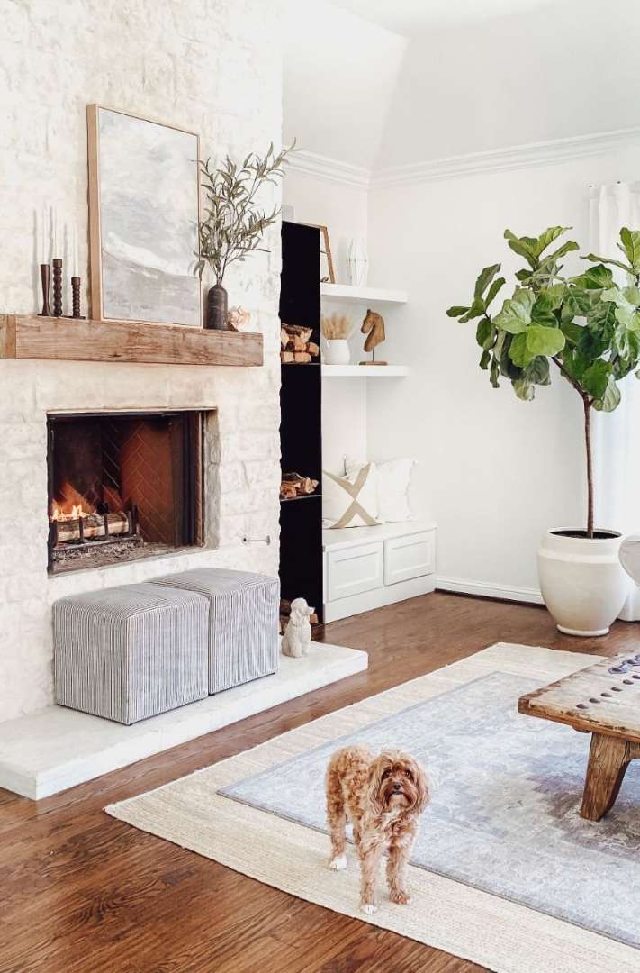 How to Style a Fireplace Mantel - Farmhouse Living