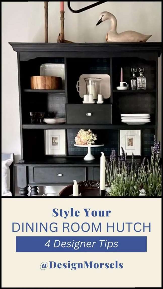 How To Style Your Dining Room Hutch  Dining room hutch, French