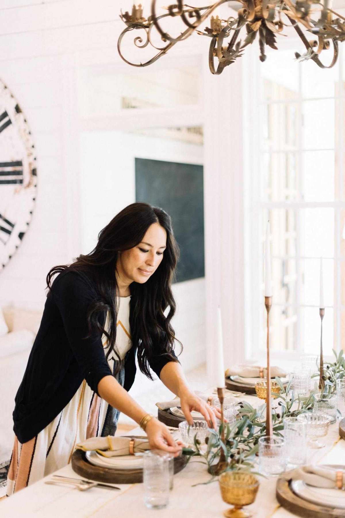 Joanna Gaines on How to Set a Thanksgiving Table