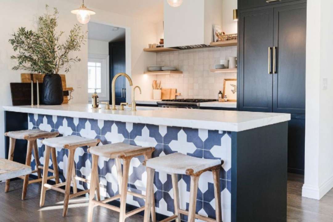 Kitchen Remodeling Ideas Featuring Handmade Cement Tiles