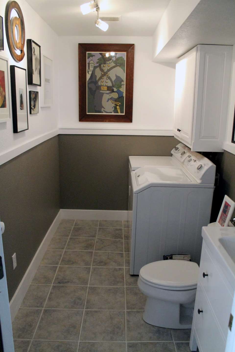 Laundry Room/Half Bath Before and Afters - Chris Loves Julia