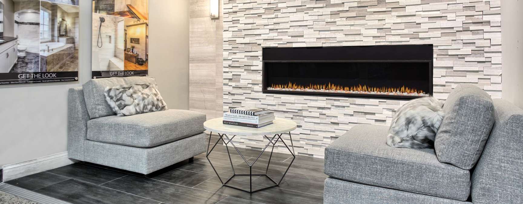 Living Room Tile Design Ideas for   The Tile Shop