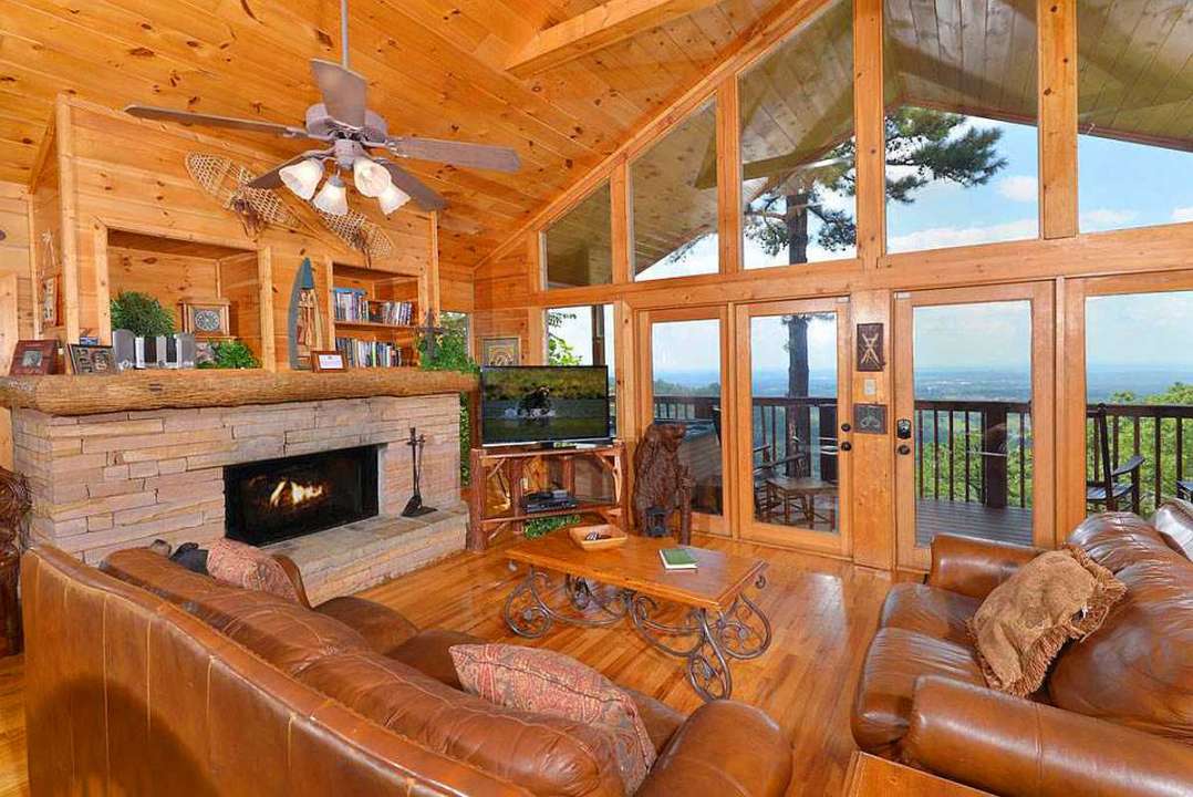 Log Cabin Fireplace Designs - ELogHomes
