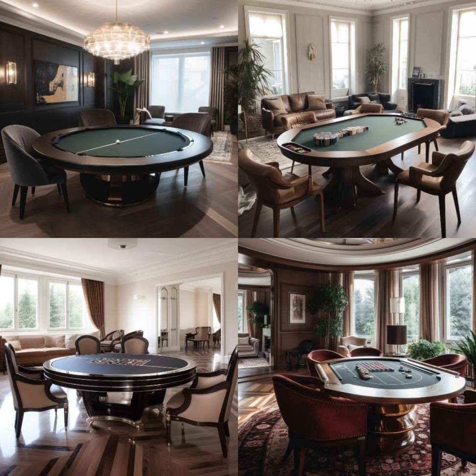 Modern Poker Table: Enhancing Your Game Experience with Style and