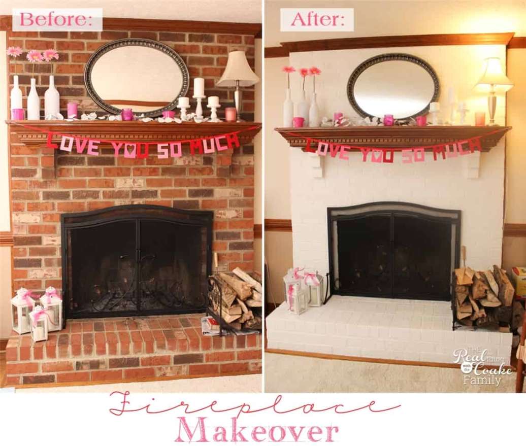 My Exceptionally Easy and Dramatic Fireplace Makeover!!