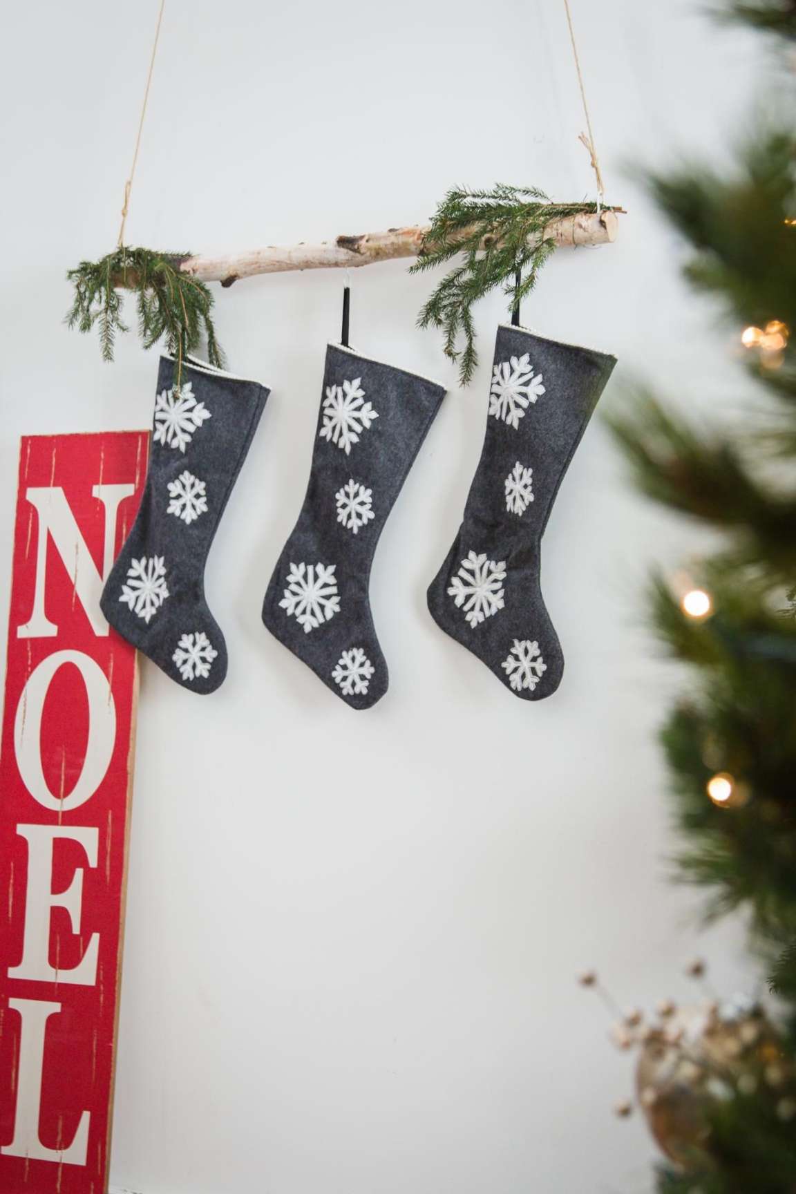 No Mantel?  Ways to Still Hang Stockings With Care  Christmas